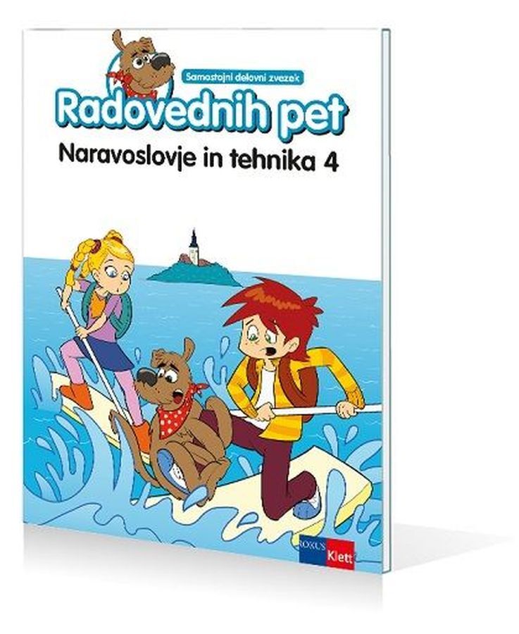 DZ713218_1 RADOVEDNIH PET 4, samo. delovni zvezek za naravoslovje in tehniko, 4. raz. OŠ, ROKUS - slika 1