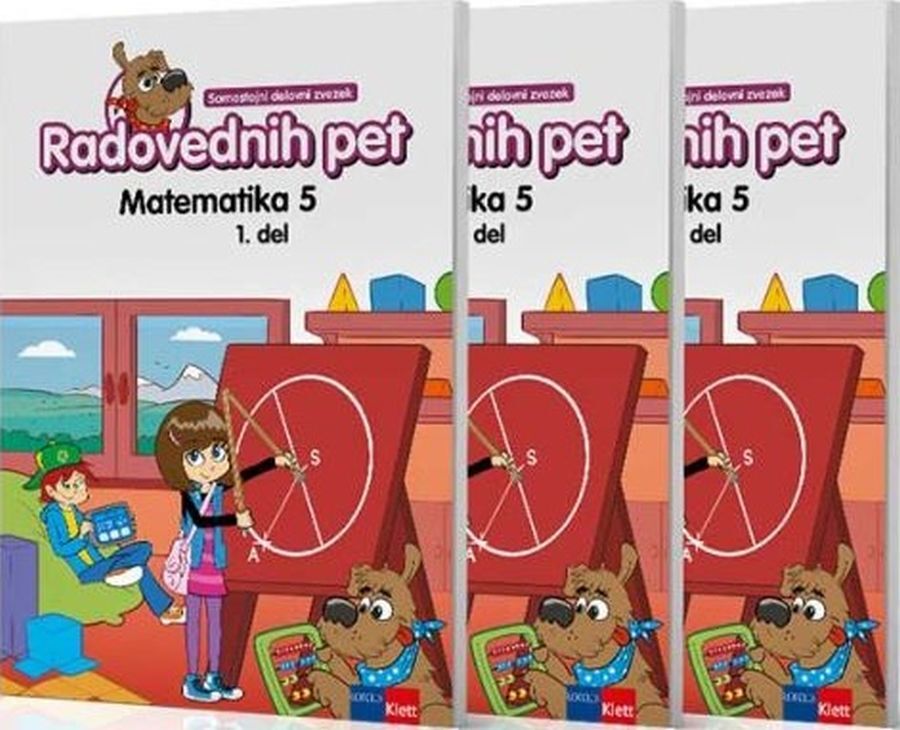 DZ716783 REDOVEDNIH PET 5, SAMOSTOJNI DELOVNI ZVEZEK ZA MATEMATIKO - slika 1