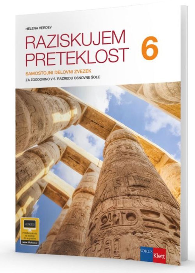 DZ717063_1 RAZISKUJEM PRETEKLOST 6, samostojni delovni zvezek za zgodovino, 6.raz. OŠ., ROKUS - slika 1