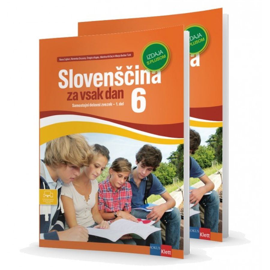 DZ718466_1 SLOVENŠČINA ZA VSAK DAN 6, samostojni delovni zvezek - izdaja s plusom, 6. raz. OŠ., ROKUS - slika 1