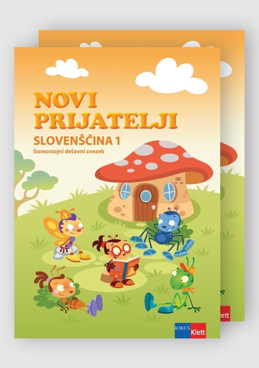 DZ719371 LUILI IN BINE: NOVI PRIJATELJI 1 DELOVNI ZVEZEK ZA SLO S KODO IN PRILOGAMI - slika 1