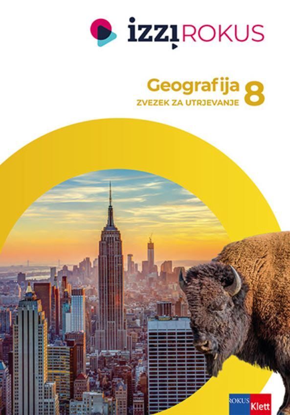 DZ921040 IZZIROKUS GEOGRAFIJA 8, ZVEZEK ZA UTRJEVANJE - slika 1