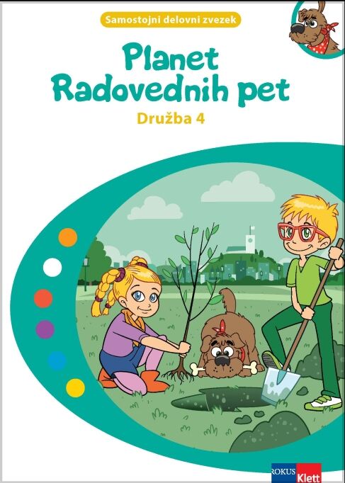 DZ921811 PLANET RADOVEDNIH PET 4, SAM. DELOVNI ZVEZEK ZA DRUŽBO - slika 1