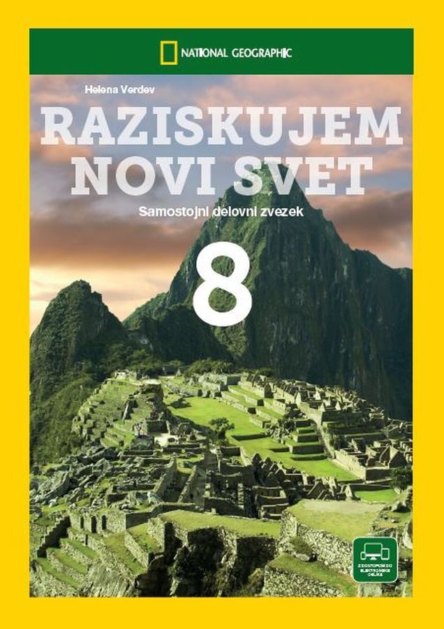 DZ925724_1 RAZISKUJEM NOVI SVET 8, samostojni delovni zvezek za geografijo, 8. raz. OŠ., ROKUS - slika 1