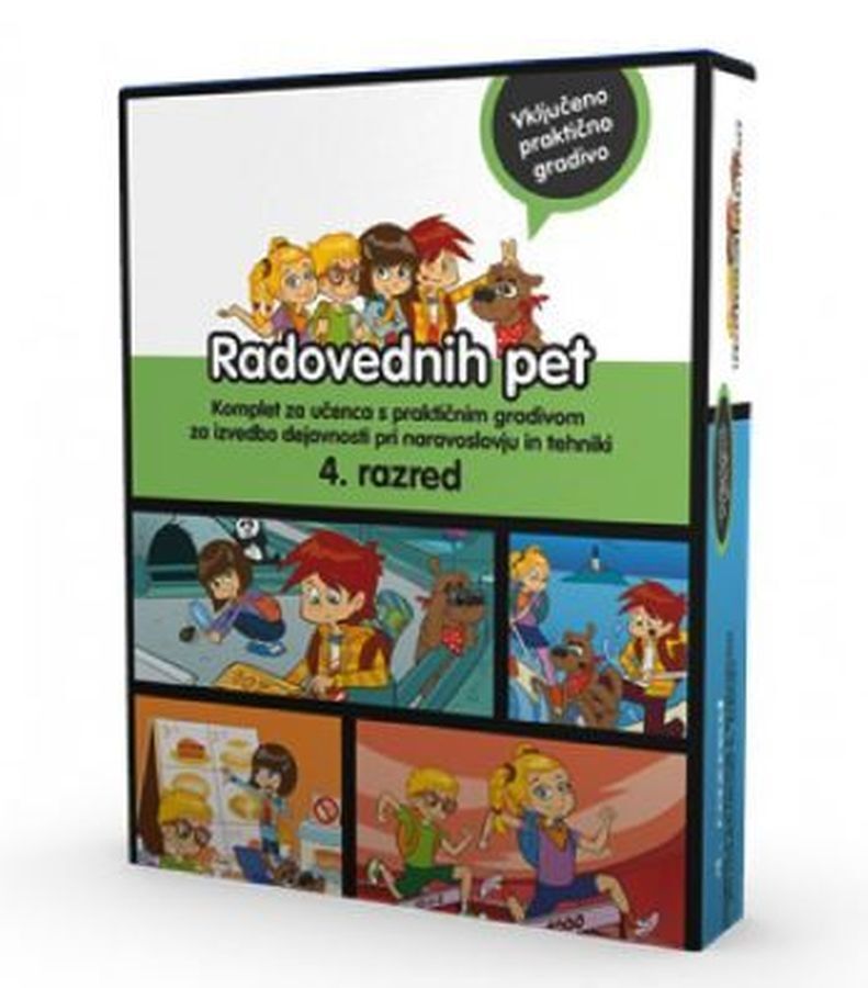 DZ927230_1 RADOVEDNIH PET 4, medpredmetni komplet, 4. raz. OŠ, ROKUS - slika 1
