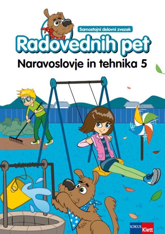 DZ927322-1 RADOVEDNIH PET 5, samostojni delovni zvezek za naravoslovje in tehniko, 5. raz. OŠ, ROKUS - slika 1