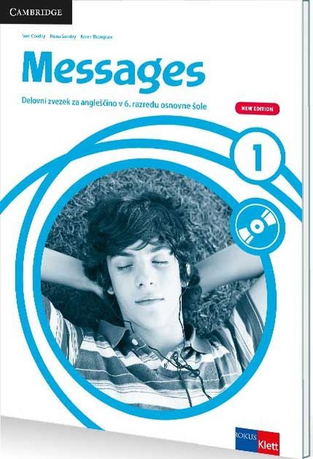 DZ927476_1 MESSAGES 1, new edition, delovni zvezek, 6. raz. OŠ., ROKUS - slika 1