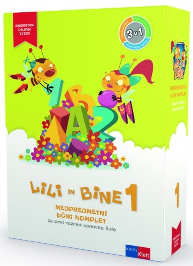 DZ927810_1 LILI IN BINE 1, medpredmetni samostojni delovni zvezek za 1. raz. OŠ, +KODA ZA LILIBI.SI, ROKUS - slika 1