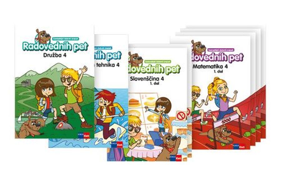 DZ928343_1 RADOVEDNIH PET 4, mali medpredmetni komplet, 4. raz. OŠ, ROKUS - slika 1