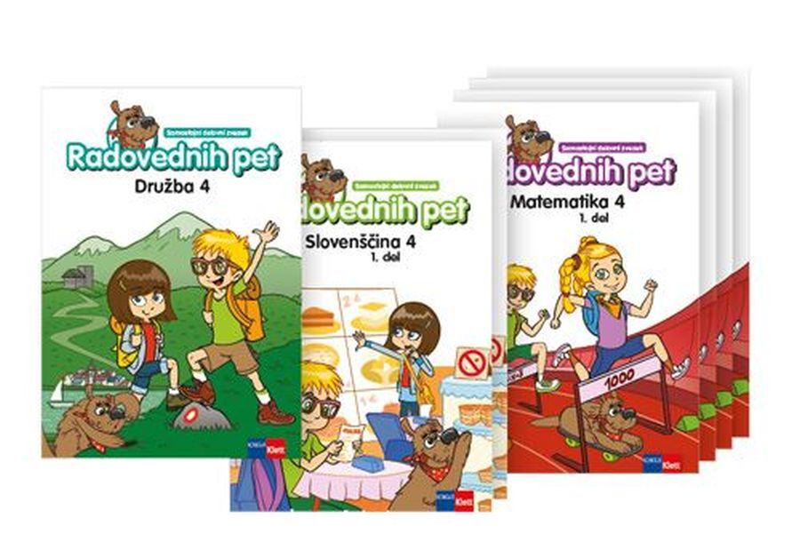 DZ928367_1 RADOVEDNIH PET 4, medpredmetni komplet B, 4. raz. OŠ, ROKUS - slika 1