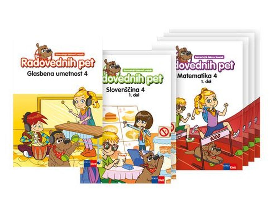 DZ928374_1 RADOVEDNIH PET 4, medpredmetni komplet C, 4. raz. OŠ, ROKUS - slika 1