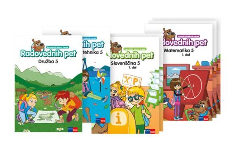 DZ928381_1 RADOVEDNIH PET 5, mali medpredmetni komplet, 5. raz. OŠ, ROKUS - slika 1
