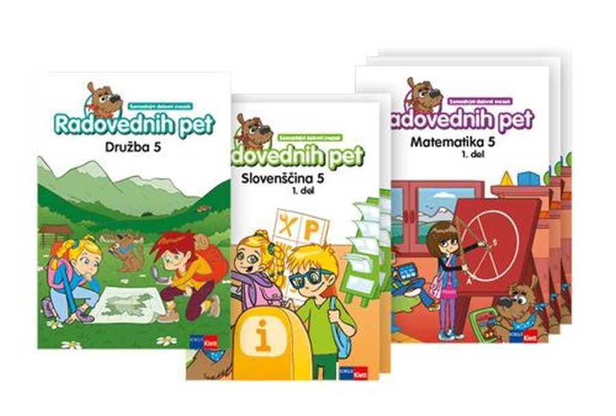 DZ928404_1 RADOVEDNIH PET 5, medpredmetni komplet B. 5. raz. OŠ, ROKUS - slika 1