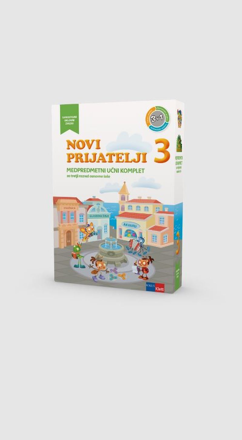 DZ931206 NOVI PRIJATELJI 3 - MEDPREDMETNI UČNI KPL SDZ ZA 3.RAZ. - slika 1