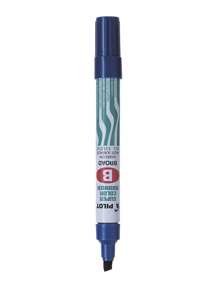 SCA-B-WEB-L Marker permanentni - moder, prirezan - slika 1