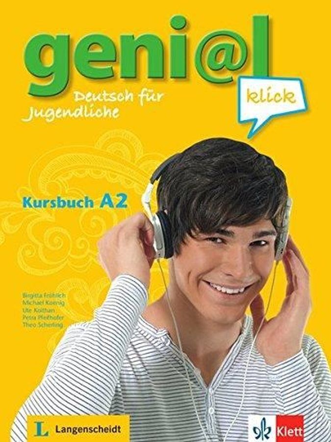 UC062961_1 GENIAL KLIK A2, učbenik s CD-jem za nemščino kot izbirni predmet, 8. raz. OŠ., LANGENSCHEIDT - slika 1