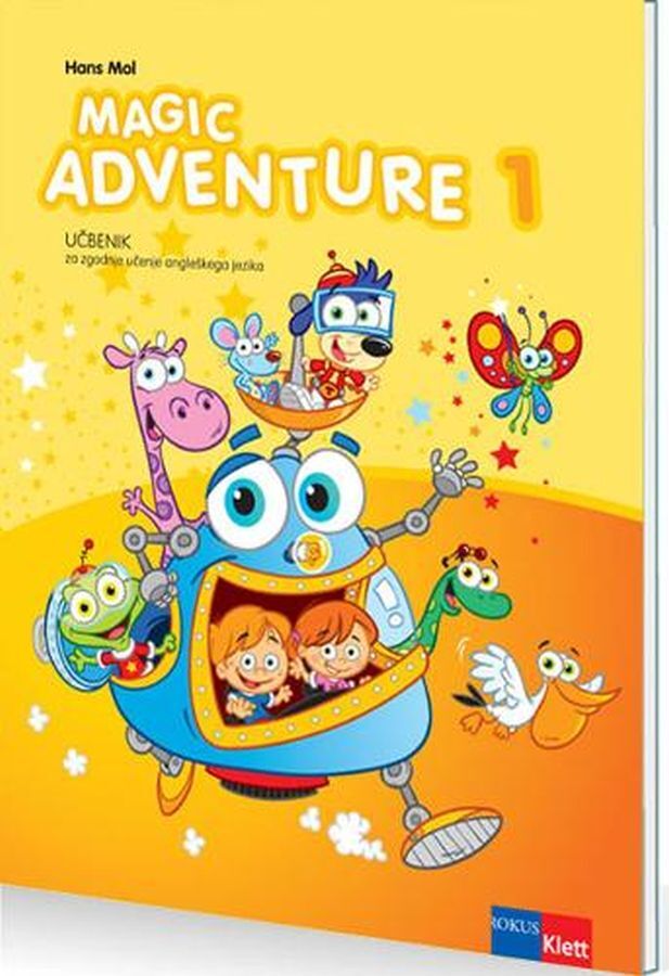 UC099541_1 MAGIC ADVENTURE 1, učbenik za angleščino, 1. raz. OŠ, ROKUS - slika 1