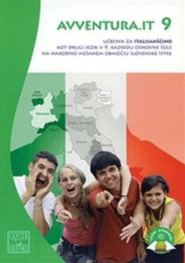 UC103028_1 AVVENTURA IT 9, učbenik za italijanščino, 9. raz. OŠ., MKT - slika 1