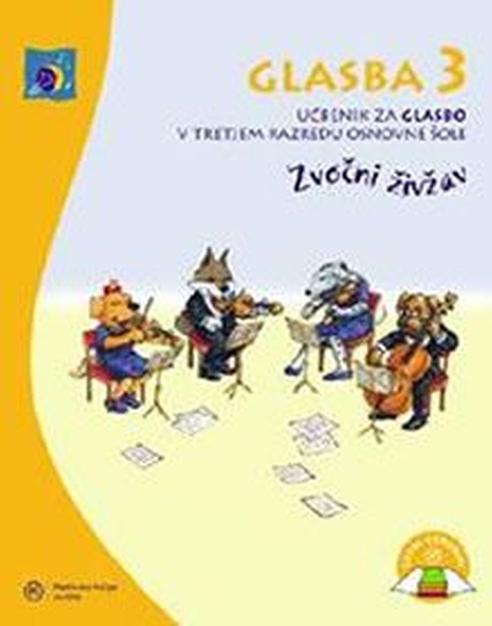 UC107996_1 GLASBA 3, ZVOČNI ŽIVŽAV, učbenik za glasbeno vzgojo, 3. raz. OŠ, MKZ - slika 1