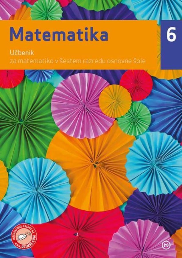UC143550_1 MATEMATIKA 6, učbenik za matematiko, 6. raz. OŠ., MKZ - slika 1
