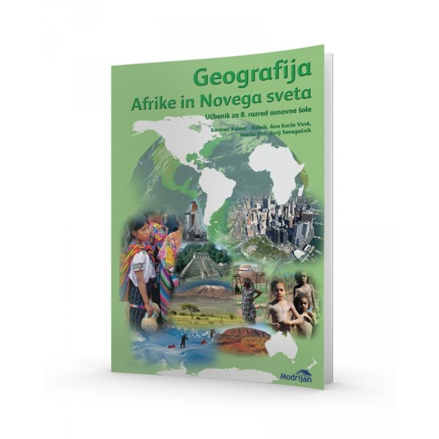 UC414252_1 GEOGRAFIJA AFRIKE IN NOVEGA SVETA, učbenik za geografijo, 8. raz. OŠ., MODRIJAN - slika 1