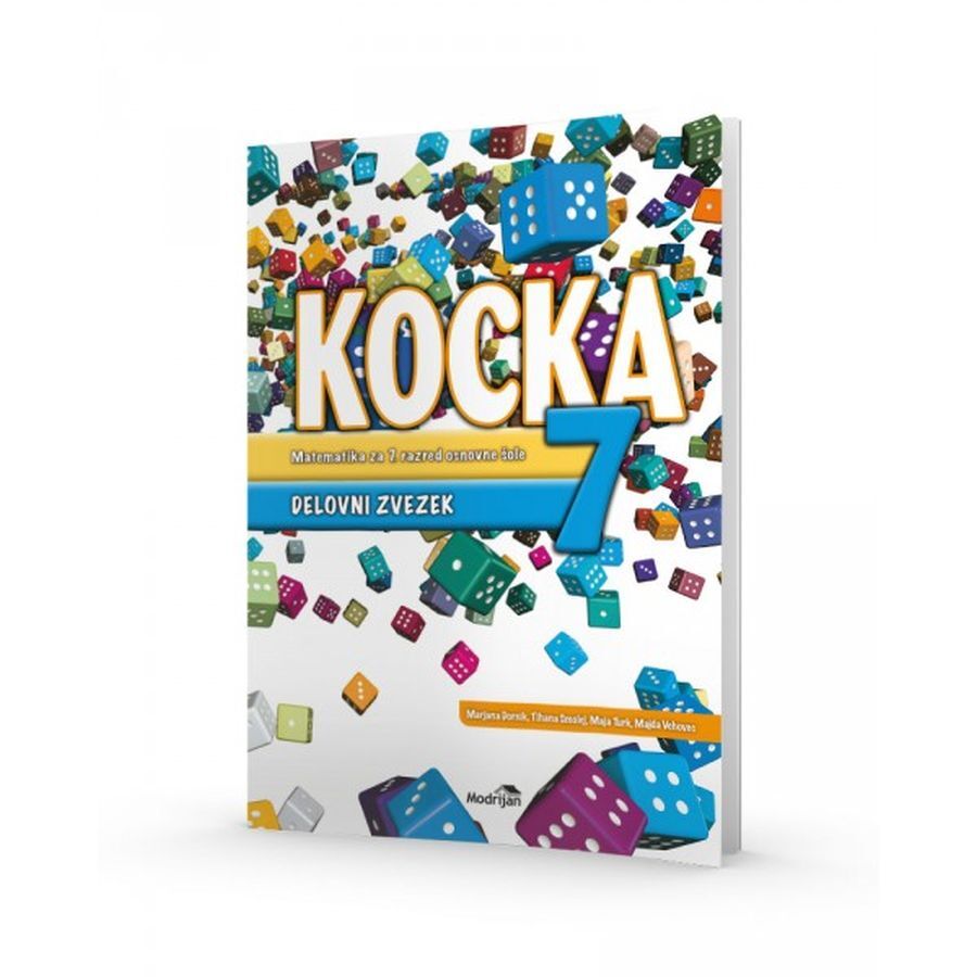 UC419592_1 KOCKA 7, učbenik za matematiko, 7. raz. OŠ., MODRIJAN - slika 1