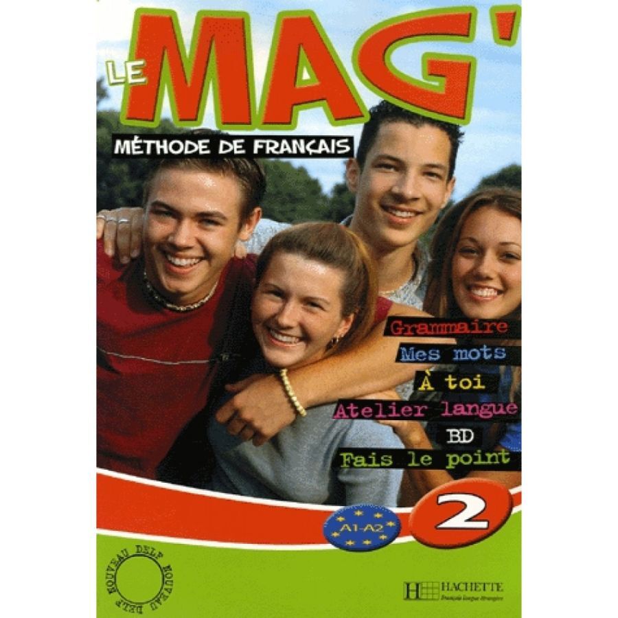 UC554123_1 LE MAG 2, učbenik za francoščino kot izbirni predmet, 8. raz. OŠ., HACHETTE - slika 1
