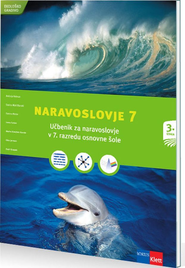 UC712914_1 NARAVOSLOVJE 7, učbenik za naravoslovje, 7. raz. OŠ., ROKUS - slika 1