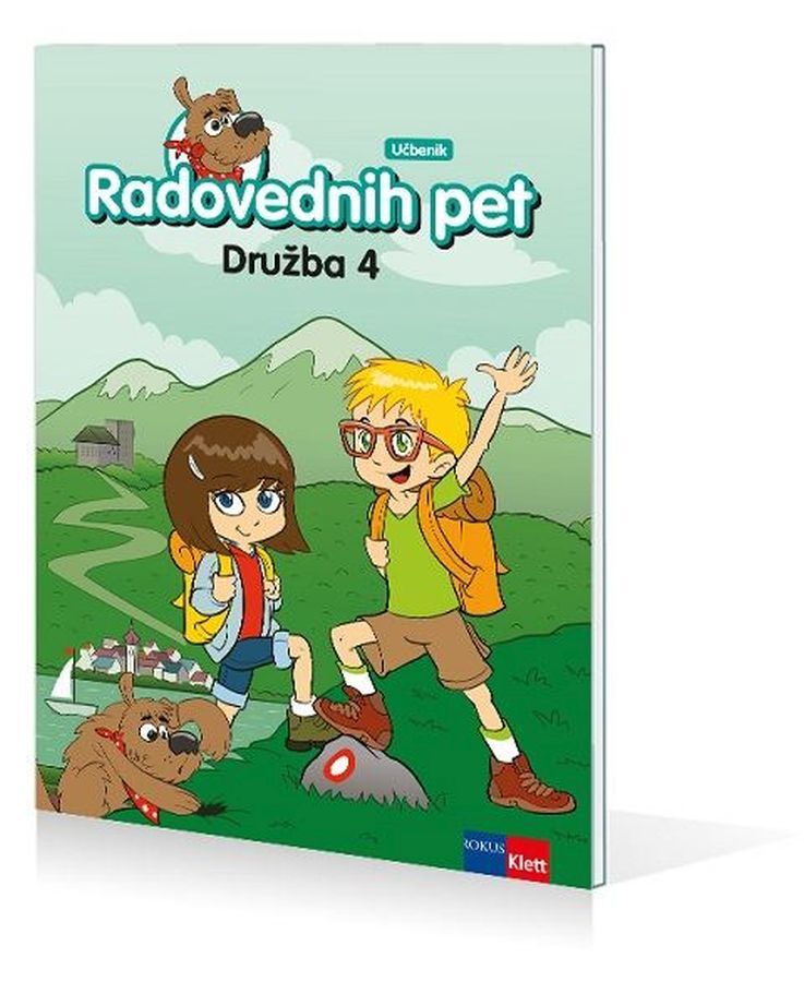 UC713300_1 RADOVEDNIH PET 4, učbenik za družbo, 4. raz. OŠ, ROKUS - slika 1