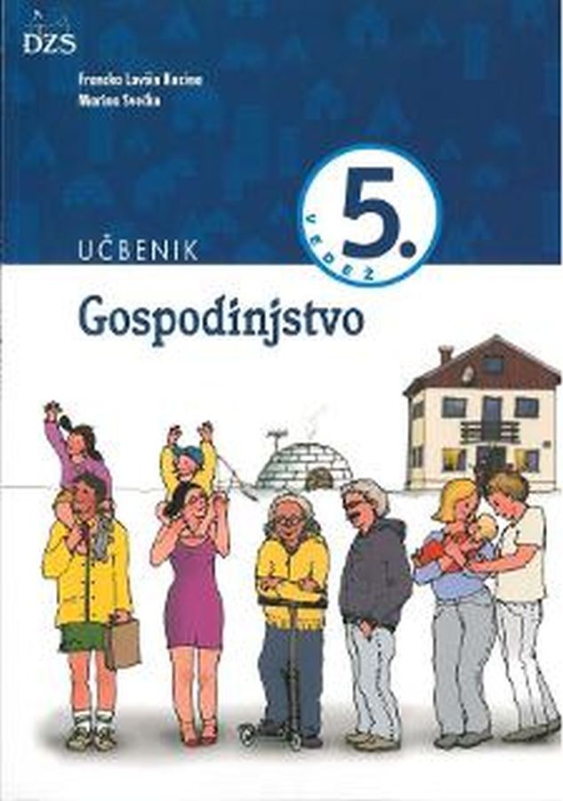 UCB200826_1 GOSPODINJSTVO 5, učbenik za gospodinjstvo, 5. raz. OŠ, DZS - slika 1