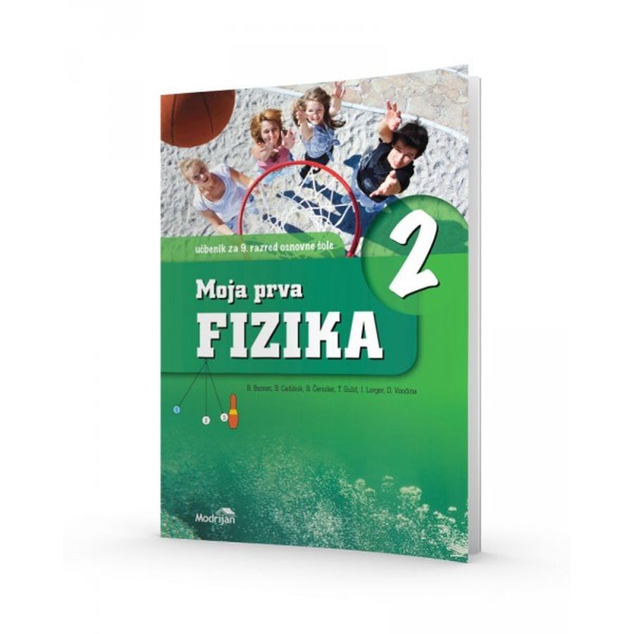 UCB416355_1 MOJA PRVA FIZIKA 2, učbenik za fiziko, 9. raz. OŠ., MODRIJAN - slika 1