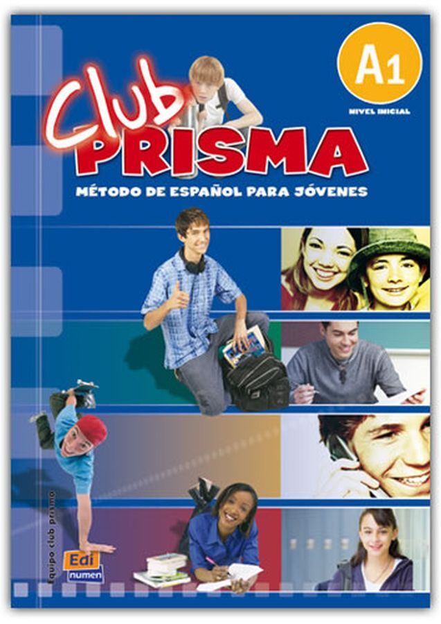 UCB480108_1 CLUB PRISMA A1, učbenik za španščino kot izbirni predmet, 8. raz. OŠ., EDINUMEN - slika 1