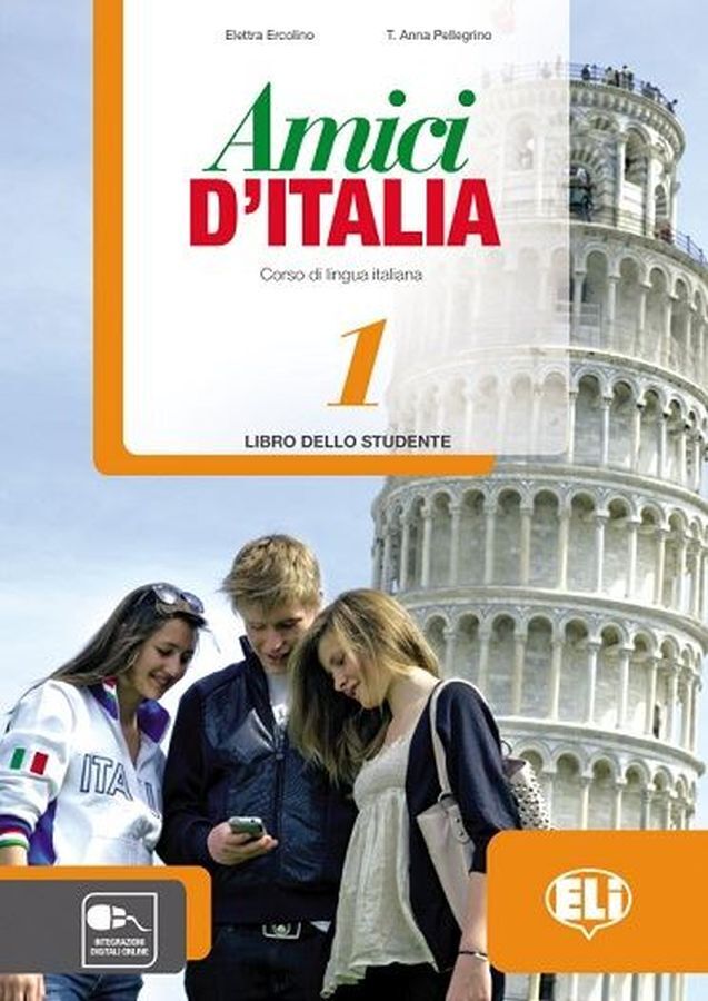 UCB615114_1 AMICI D ITALIA 1, učbenik za italijanščino kot izbirni predmet, 7. raz. OŠ., ELI - slika 1