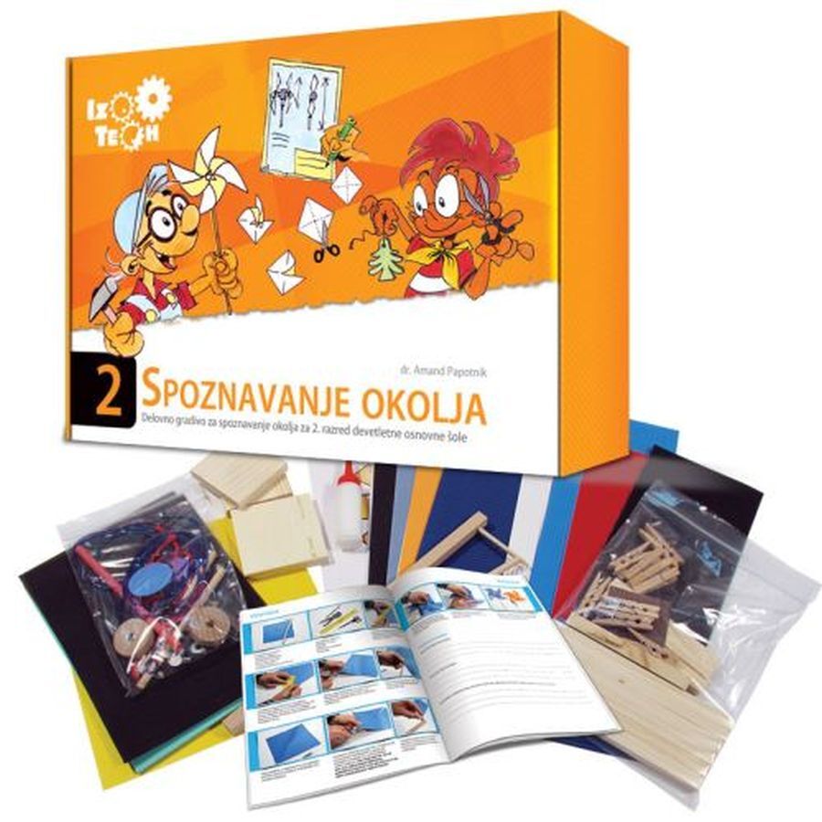 UCB740227_1 SPOZNAVANJE OKOLJA 2, gradivo za spoznavanje okolja, 2. raz. OŠ, IZOTECH - slika 1