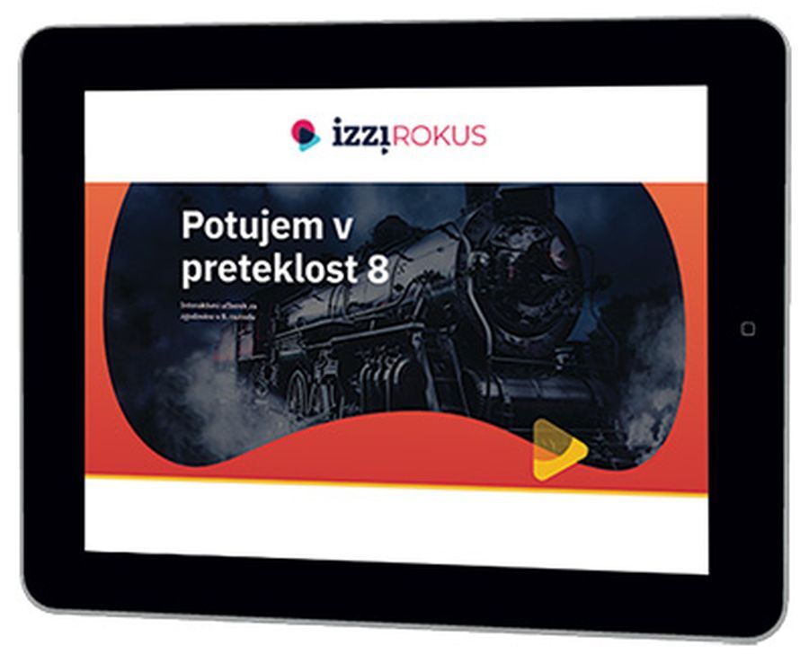 UCB930209 IZZI ROKUS POTUJEM V PRETEKLOST 8 INTER. UČBENIK - slika 1