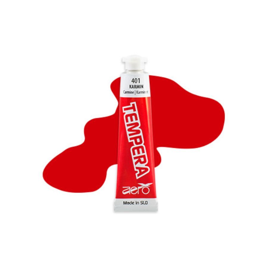 9207-1400_1 Tempera AERO TE 1/A - cinober 400, 7 ml - slika 1