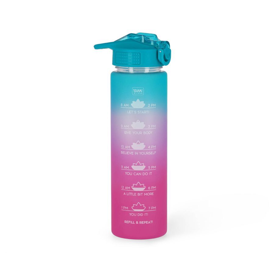 GBT0001_1 Bidon za vodo LEGAMI - Love Yourself Sunrise Vibes, 1000 ml - slika 1