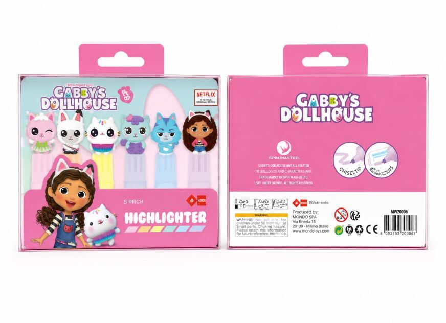 IG5644_1 Marker set Gabbys Dollhouse - 1/6 - slika 1