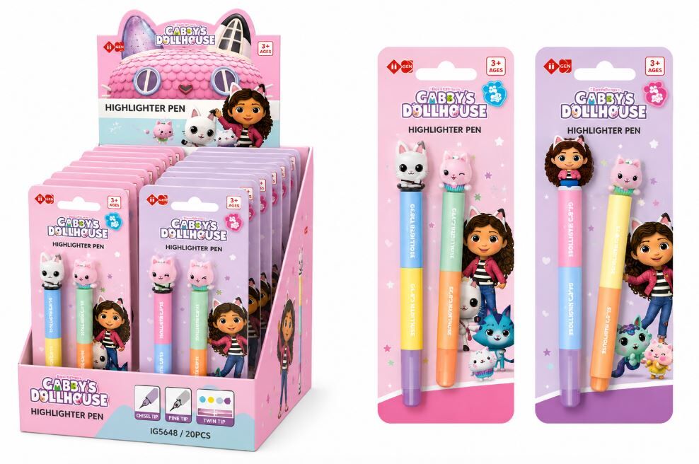 IG5645_1 Označevalec teksta Gabbys Dollhouse - set 1/5 - slika 1