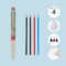 Polnilo za pisalo LEGAMI - set 4v1, displ. 12/1 - slika 2