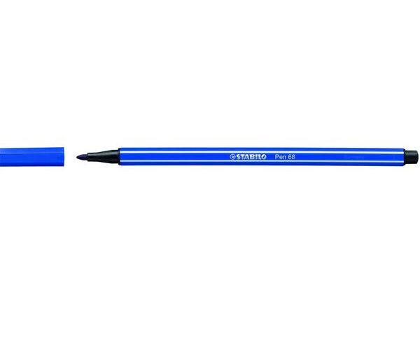 SCH-68-32_1 Flomaster STABILO Pen 68 - 1,0, Ultramarin Modra - slika 1