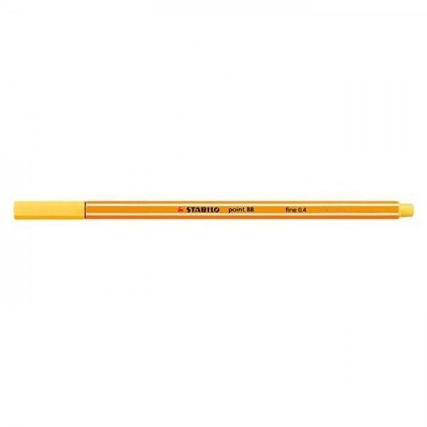 SCH-88-44_1 Flomaster STABILO Point - 0,4, Rumena - slika 1