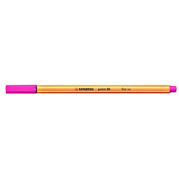 SCH-88-56_1 Flomaster STABILO Point - 0,4, Roza - slika 1