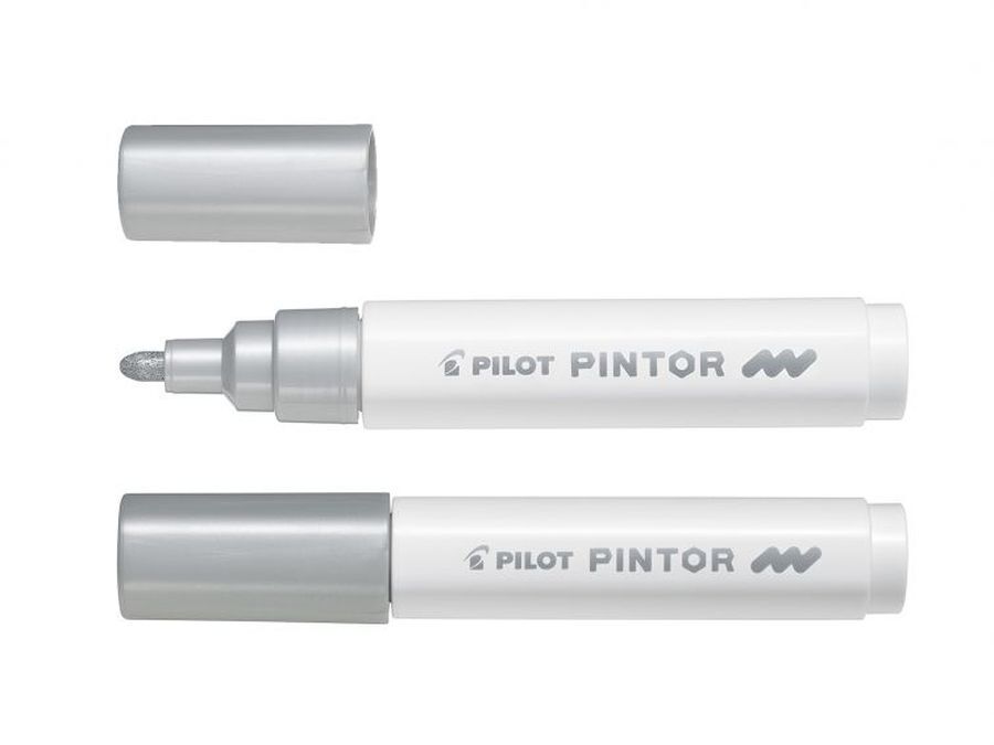 SW-PT-M-S_1 Marker Pintor M - srebrn - slika 1